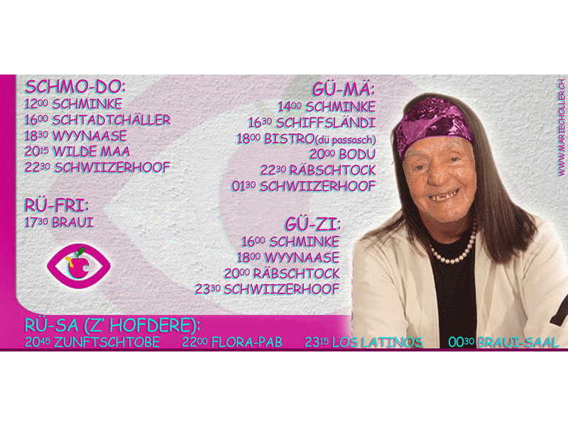 programm fasnacht 11