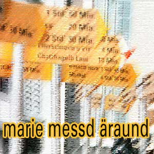 cd-cover 'marie messd äround'