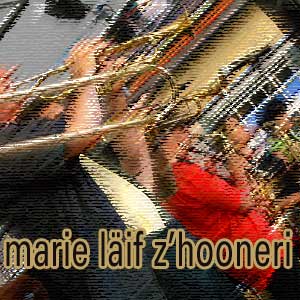 cd-cover 'marie läif z'hooneri'